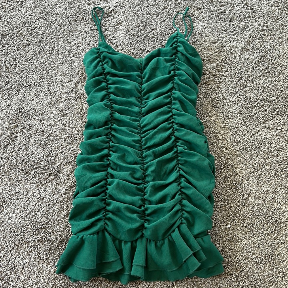 Lucy in the sky ruched dress